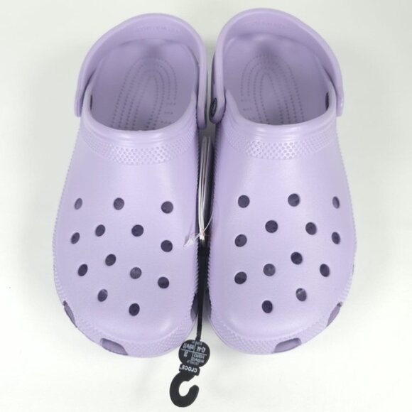 NWT CROCS Classic Clogs Lavender UNISEX 10001-530 Size Men’s 10   Women’s‎ 12 - Picture 10 of 16